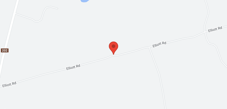 map of Lot T-2 Elliott Road